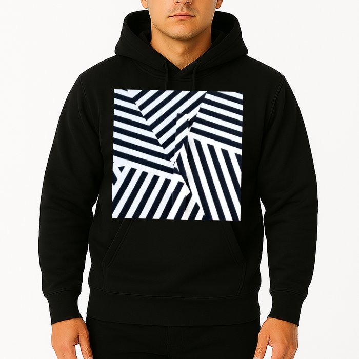 Crazy Zebra Stripped Patterns Hoodie