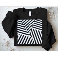 Crazy Zebra Stripped Patterns Sweatshirt
