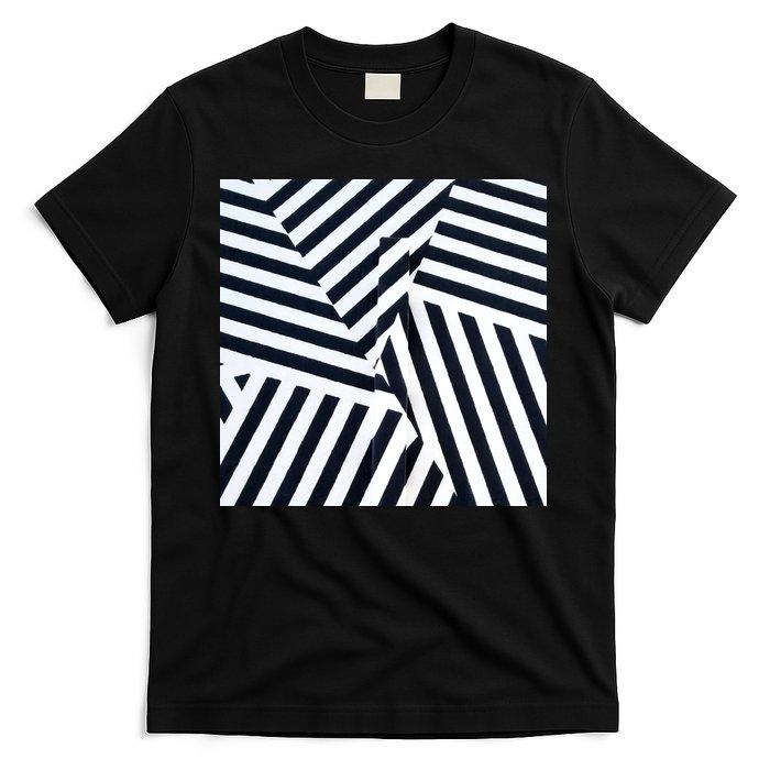 Crazy Zebra Stripped Patterns T-Shirt