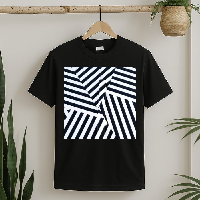 Crazy Zebra Stripped Patterns T-Shirt