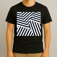 Crazy Zebra Stripped Patterns T-Shirt