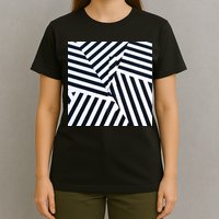 Crazy Zebra Stripped Patterns T-Shirt