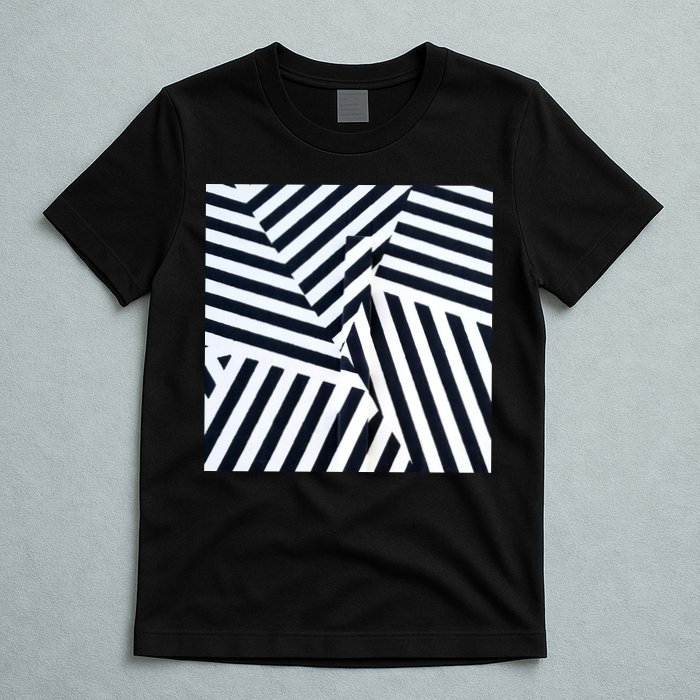 Crazy Zebra Stripped Patterns T-Shirt