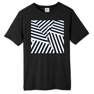 Crazy Zebra Stripped Patterns Tall Fusion ChromaSoft Performance T-Shirt