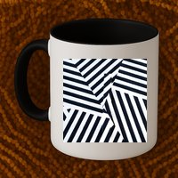 Crazy Zebra Stripped Patterns Mug