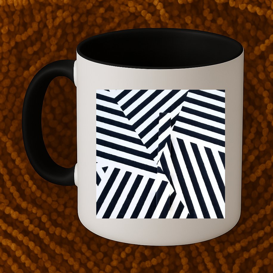 Crazy Zebra Stripped Patterns Mug