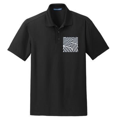 Crazy Zebra Stripped Patterns Dry Zone Grid Polo