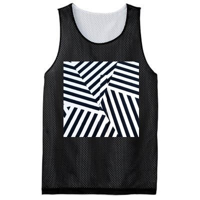 Crazy Zebra Stripped Patterns Mesh Reversible Basketball Jersey Tank