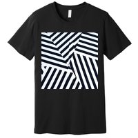 Crazy Zebra Stripped Patterns Premium T-Shirt