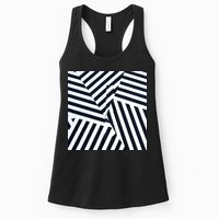 Crazy Zebra Stripped Patterns Womens Tank Top