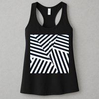 Crazy Zebra Stripped Patterns Womens Tank Top