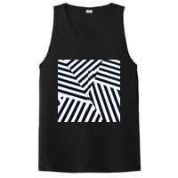 Crazy Zebra Stripped Patterns PosiCharge Competitor Tank