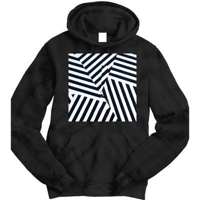 Crazy Zebra Stripped Patterns Tie Dye Hoodie