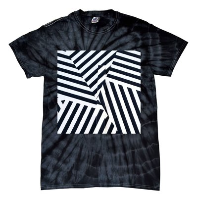 Crazy Zebra Stripped Patterns Tie-Dye T-Shirt