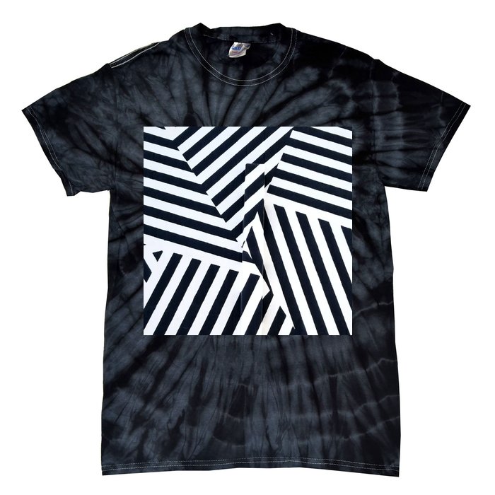 Crazy Zebra Stripped Patterns Tie-Dye T-Shirt