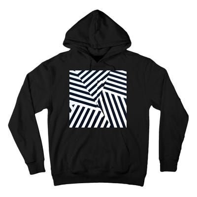 Crazy Zebra Stripped Patterns Tall Hoodie