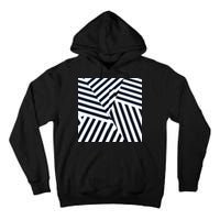 Crazy Zebra Stripped Patterns Tall Hoodie
