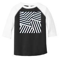 Crazy Zebra Stripped Patterns Toddler Fine Jersey T-Shirt