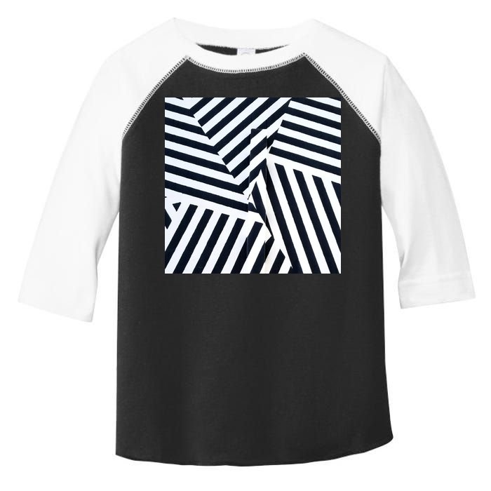 Crazy Zebra Stripped Patterns Toddler Fine Jersey T-Shirt