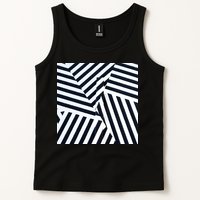 Crazy Zebra Stripped Patterns Tank Top