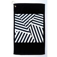 Crazy Zebra Stripped Patterns Golf Towel