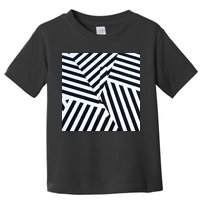 Crazy Zebra Stripped Patterns Toddler T-Shirt