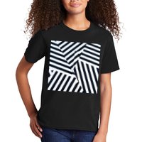 Crazy Zebra Stripped Patterns Kids T-Shirt