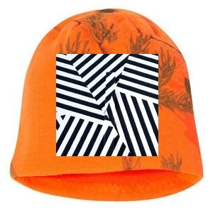 Crazy Zebra Stripped Patterns Kati - Camo Knit Beanie