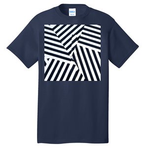 Crazy Zebra Stripped Patterns Tall T-Shirt