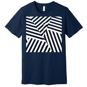 Crazy Zebra Stripped Patterns Premium T-Shirt