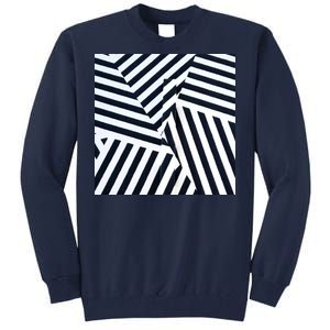 Crazy Zebra Stripped Patterns Tall Sweatshirt