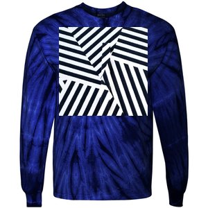 Crazy Zebra Stripped Patterns Tie-Dye Long Sleeve Shirt