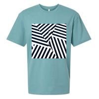 Crazy Zebra Stripped Patterns Sueded Cloud Jersey T-Shirt