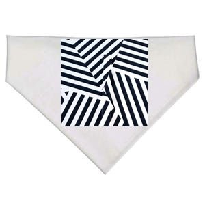 Crazy Zebra Stripped Patterns USA-Made Doggie Bandana