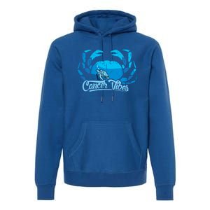 Cancer Zodiac Sign Horoscope Astrology Gift Premium Hoodie