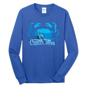 Cancer Zodiac Sign Horoscope Astrology Gift Tall Long Sleeve T-Shirt