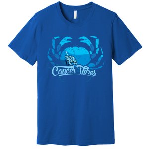 Cancer Zodiac Sign Horoscope Astrology Gift Premium T-Shirt