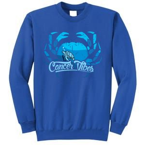 Cancer Zodiac Sign Horoscope Astrology Gift Tall Sweatshirt