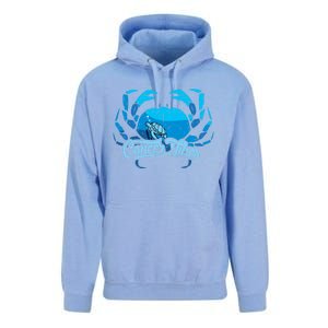 Cancer Zodiac Sign Horoscope Astrology Gift Unisex Surf Hoodie