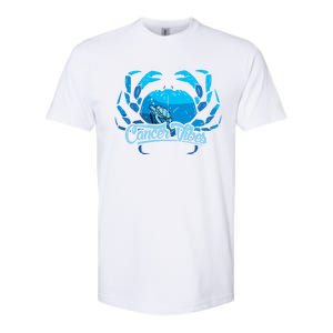 Cancer Zodiac Sign Horoscope Astrology Gift Softstyle CVC T-Shirt