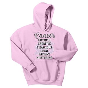 Cancer Zodiac Sign January February Birthday Facts Features Gift Kids Hoodie