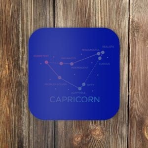 Capricorn Zodiac Sign Facts Horoscope Astrology Cool Gift Coaster