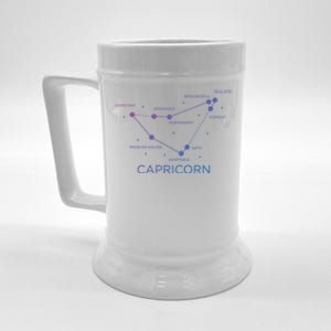 Capricorn Zodiac Sign Facts Horoscope Astrology Cool Gift Beer Stein