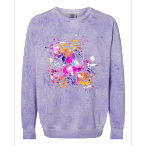 Capricorn Zodiac Sign Astrology Colorblast Crewneck Sweatshirt