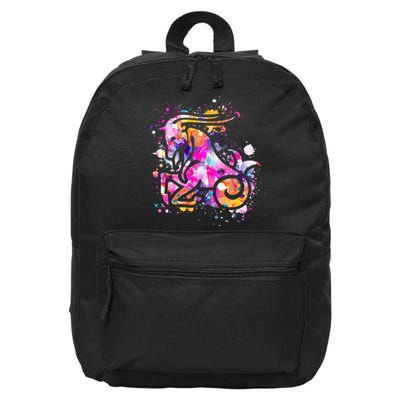 Capricorn Zodiac Sign Astrology 16 in Basic Backpack