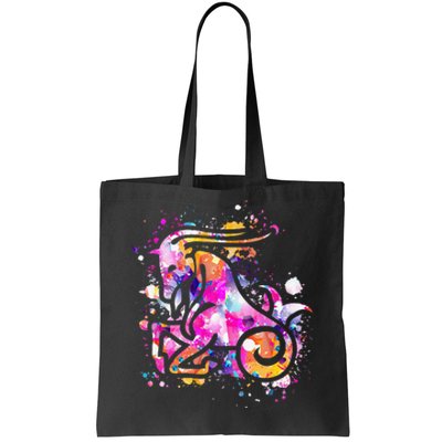 Capricorn Zodiac Sign Astrology Tote Bag