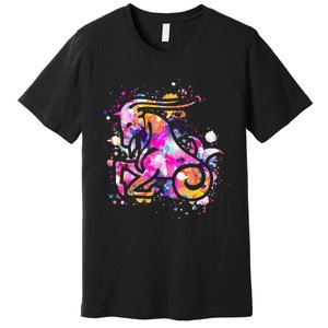 Capricorn Zodiac Sign Astrology Premium T-Shirt