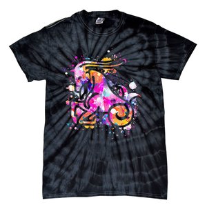 Capricorn Zodiac Sign Astrology Tie-Dye T-Shirt