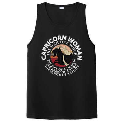 Capricorn Zodiac Sign Birthday December January Month Funny PosiCharge Competitor Tank