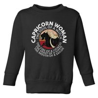 Capricorn Zodiac Sign Birthday December January Month Funny Toddler Sweatshirt